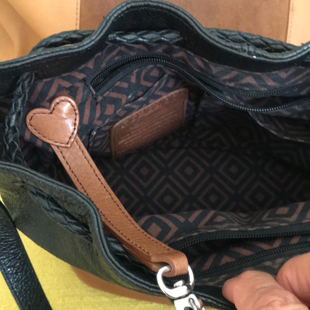 Brighton black and brown purse - Picture 8 of 13